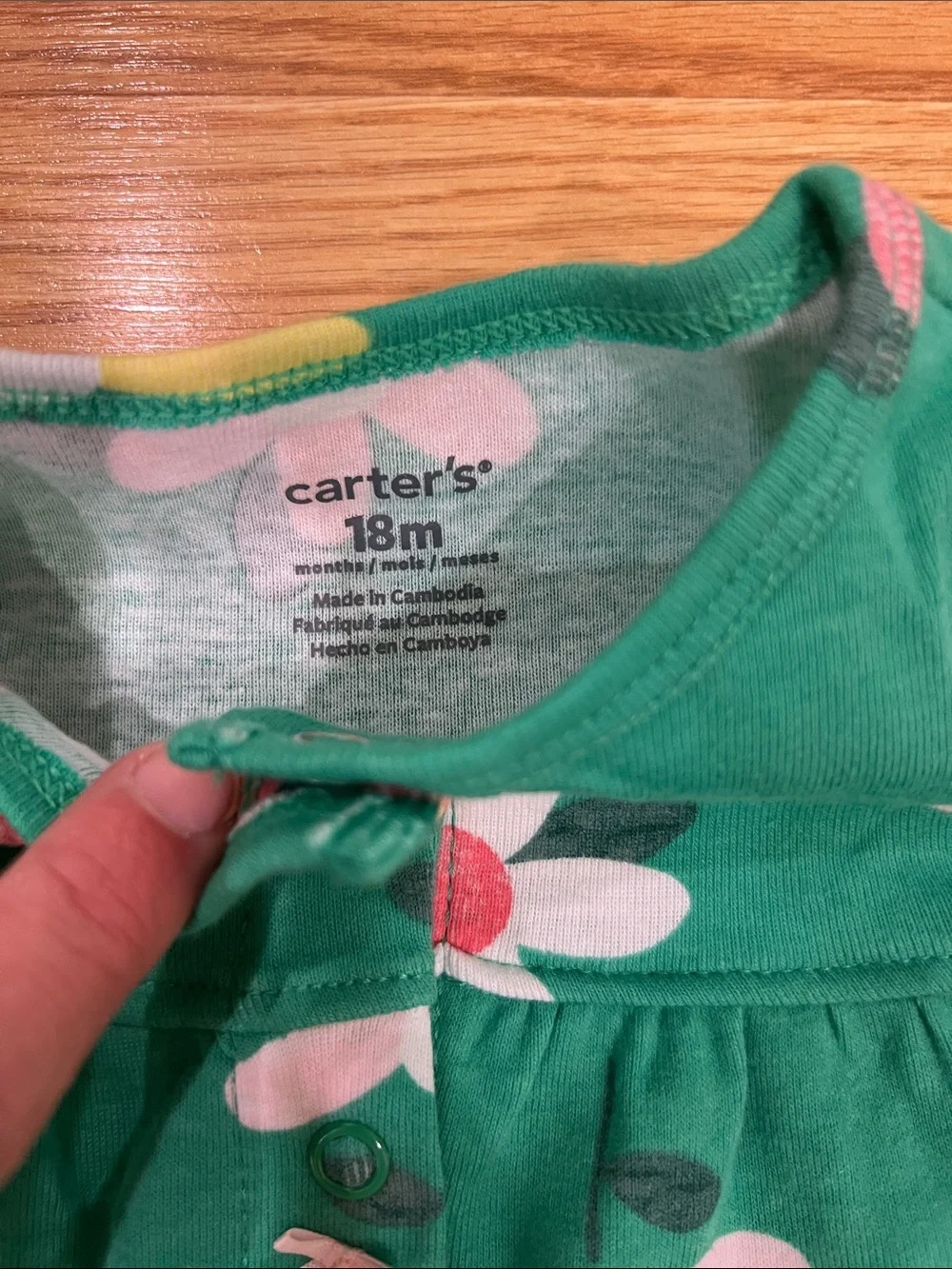 2 Carter’s Rompers - Picture 2 of 5